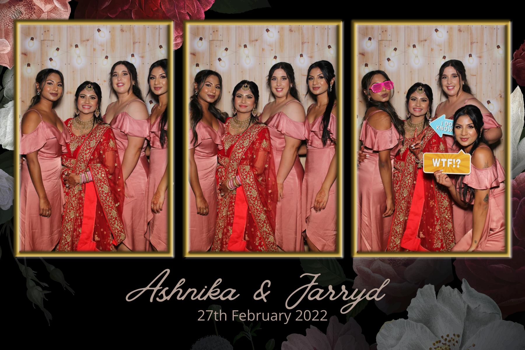 Ashnika & Jarryd's Wedding | View more photos from the event at gallery.photobooth.co.nz/u/SelfieCentral/Ashnika-Jarryds-Wedding