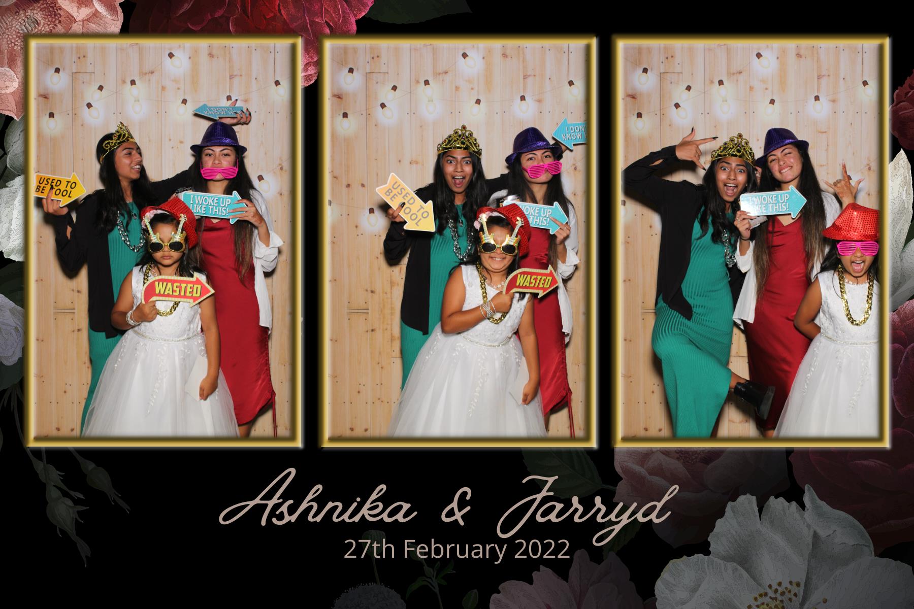 Ashnika & Jarryd's Wedding | View more photos from the event at gallery.photobooth.co.nz/u/SelfieCentral/Ashnika-Jarryds-Wedding