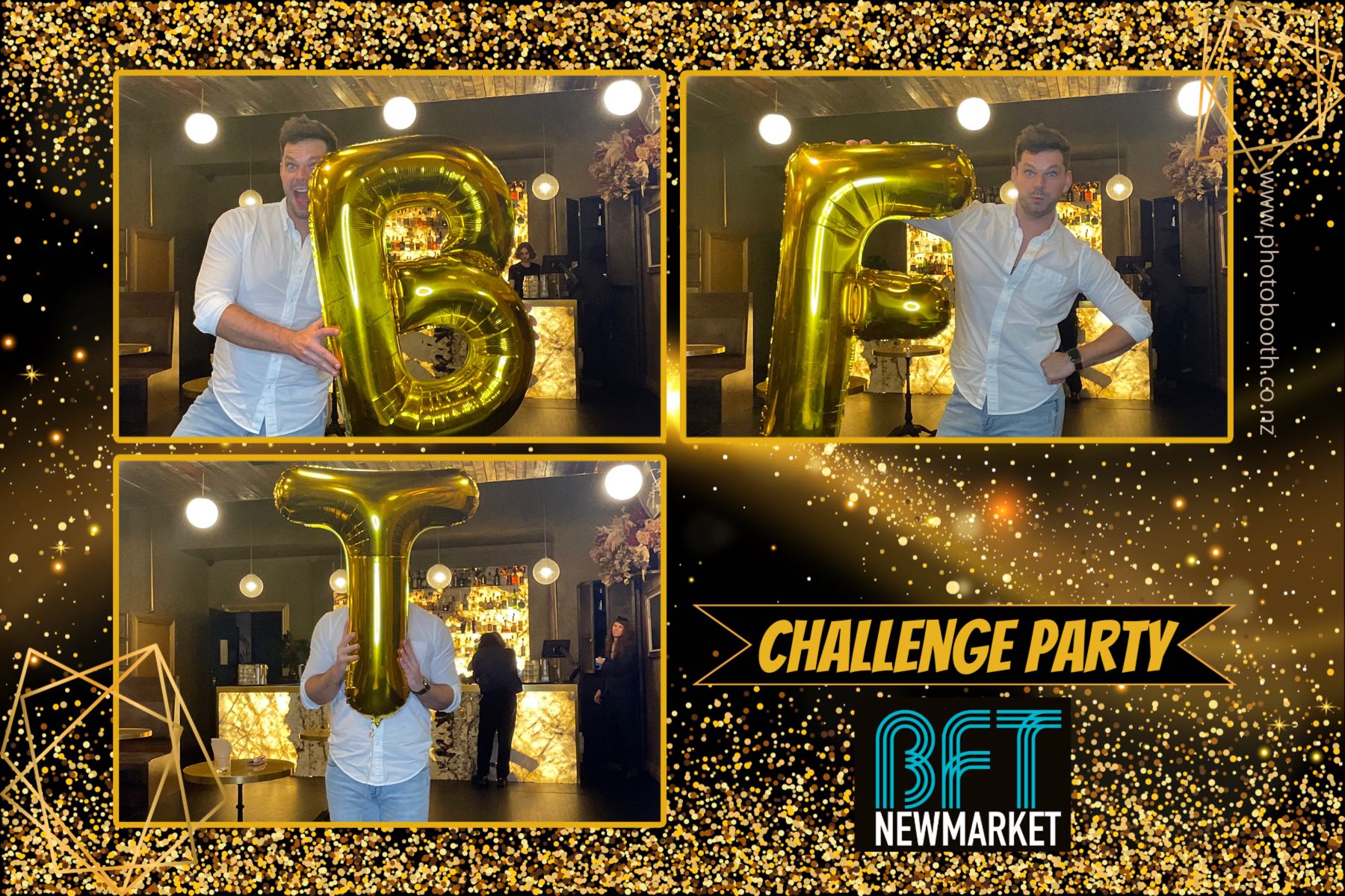 BFT Newmarket Challenge Party | View more photos from the event at gallery.photobooth.co.nz/u/SelfieCentral/BFT-Newmarket-Challenge-Party