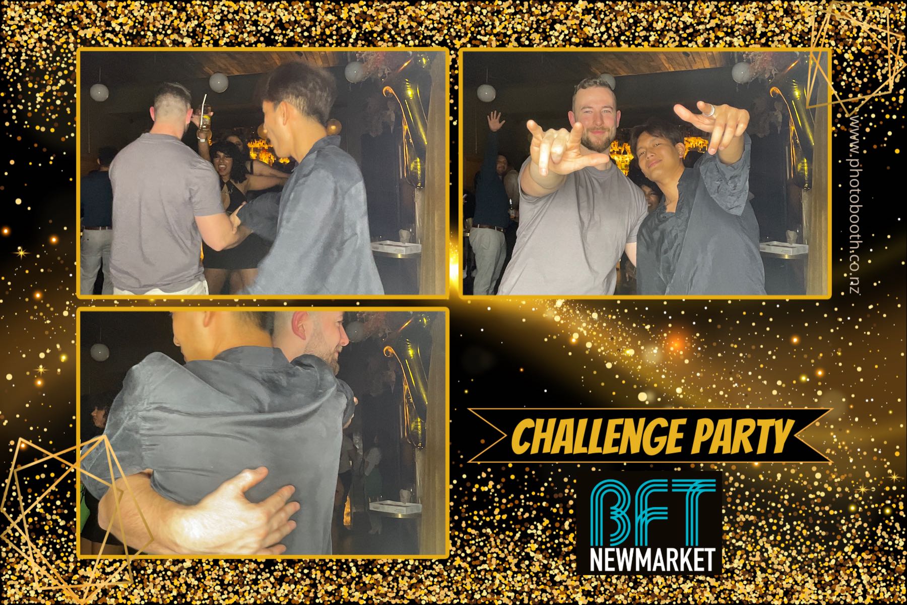 BFT Newmarket Challenge Party | View more photos from the event at gallery.photobooth.co.nz/u/SelfieCentral/BFT-Newmarket-Challenge-Party