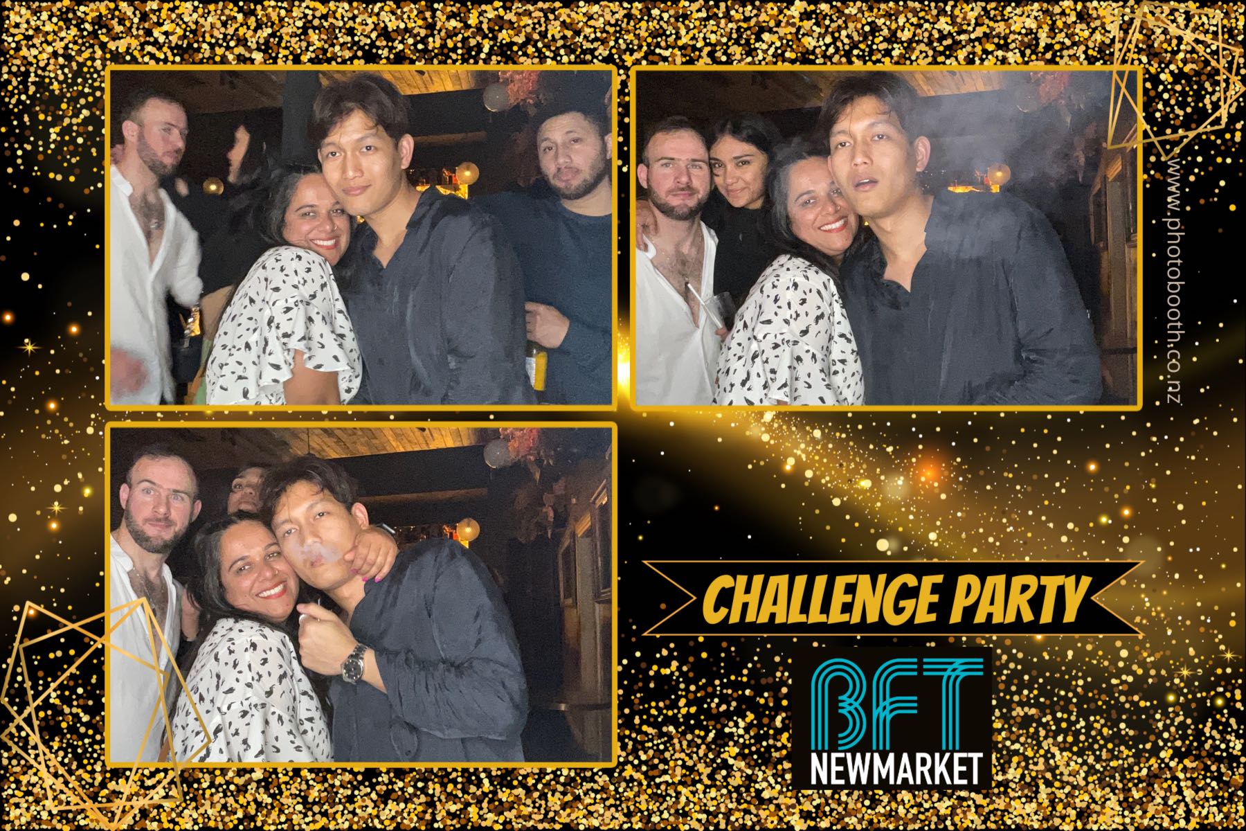 BFT Newmarket Challenge Party | View more photos from the event at gallery.photobooth.co.nz/u/SelfieCentral/BFT-Newmarket-Challenge-Party