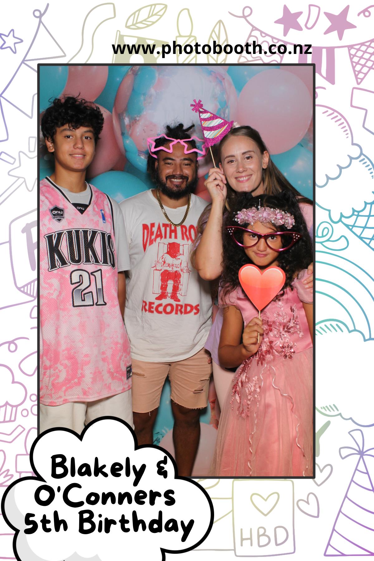 Blakely & O'Connor's 5th Birthday | View more photos from the event at gallery.photobooth.co.nz/u/SelfieCentral/Blakely-OConnors-5th-Birthday