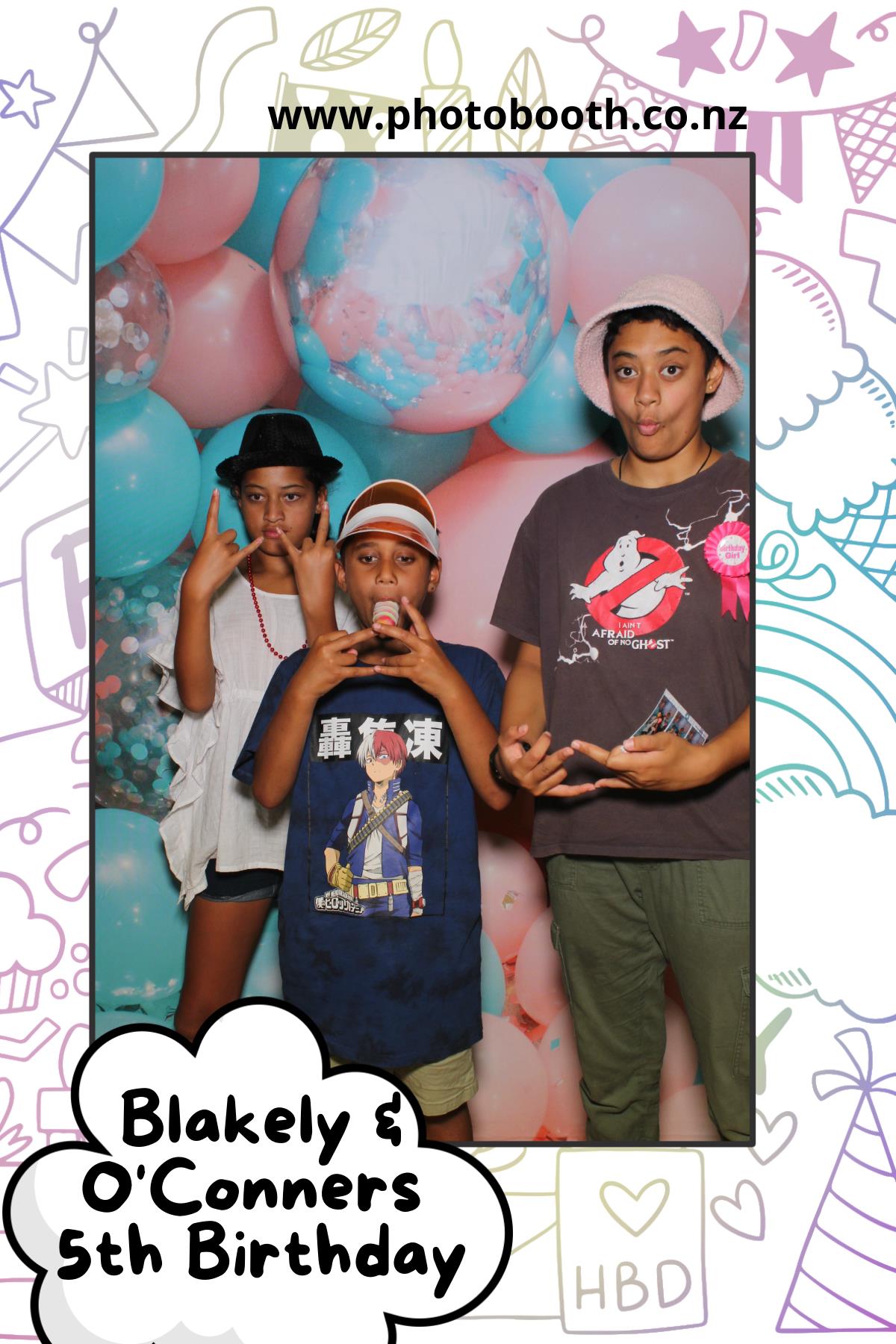 Blakely & O'Connor's 5th Birthday | View more photos from the event at gallery.photobooth.co.nz/u/SelfieCentral/Blakely-OConnors-5th-Birthday