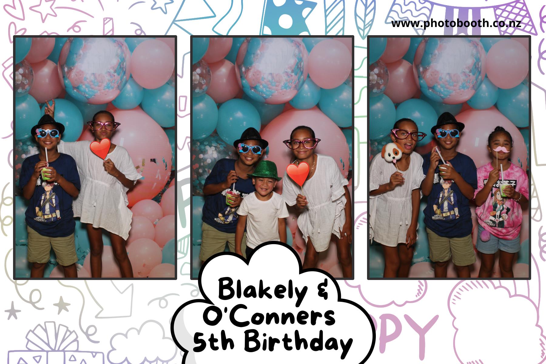 Blakely & O'Connor's 5th Birthday | View more photos from the event at gallery.photobooth.co.nz/u/SelfieCentral/Blakely-OConnors-5th-Birthday