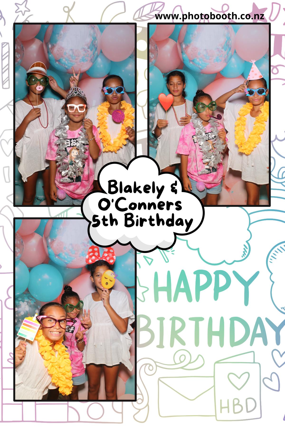 Blakely & O'Connor's 5th Birthday | View more photos from the event at gallery.photobooth.co.nz/u/SelfieCentral/Blakely-OConnors-5th-Birthday