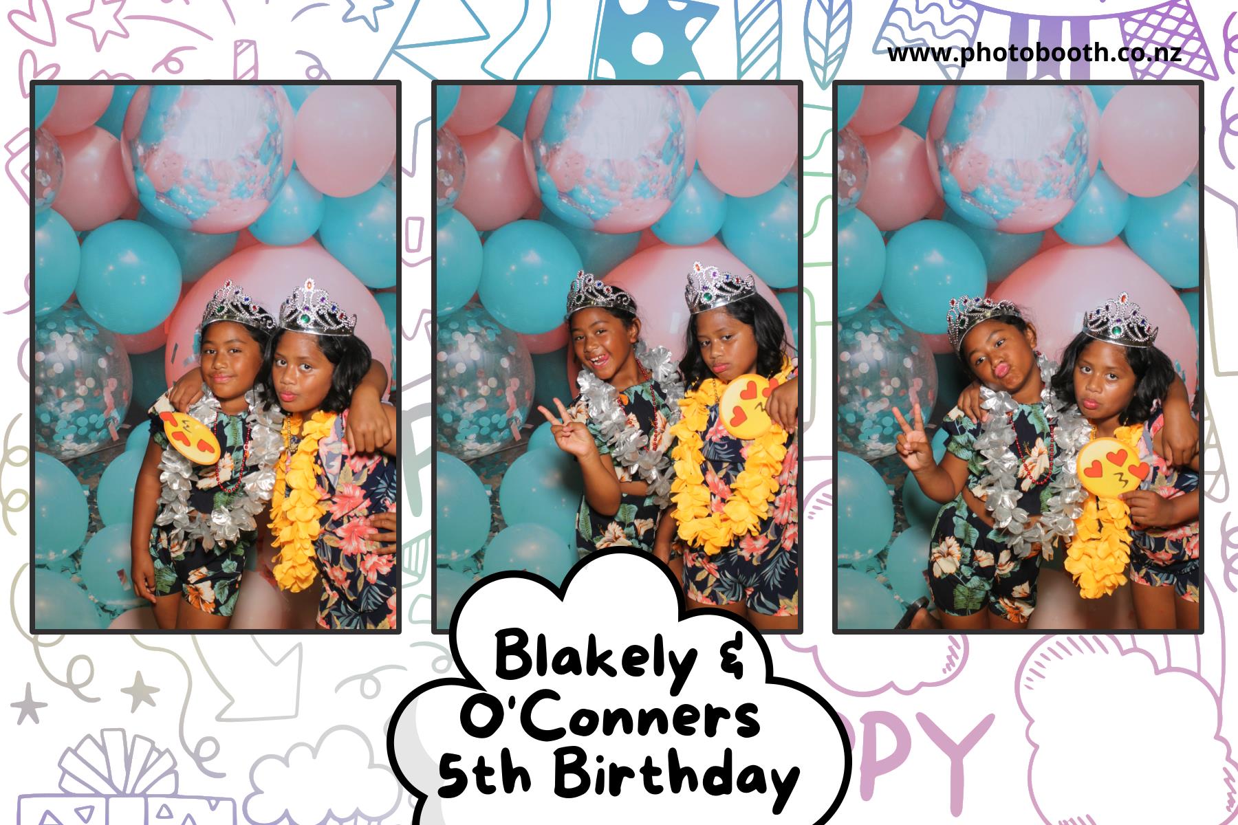 Blakely & O'Connor's 5th Birthday | View more photos from the event at gallery.photobooth.co.nz/u/SelfieCentral/Blakely-OConnors-5th-Birthday