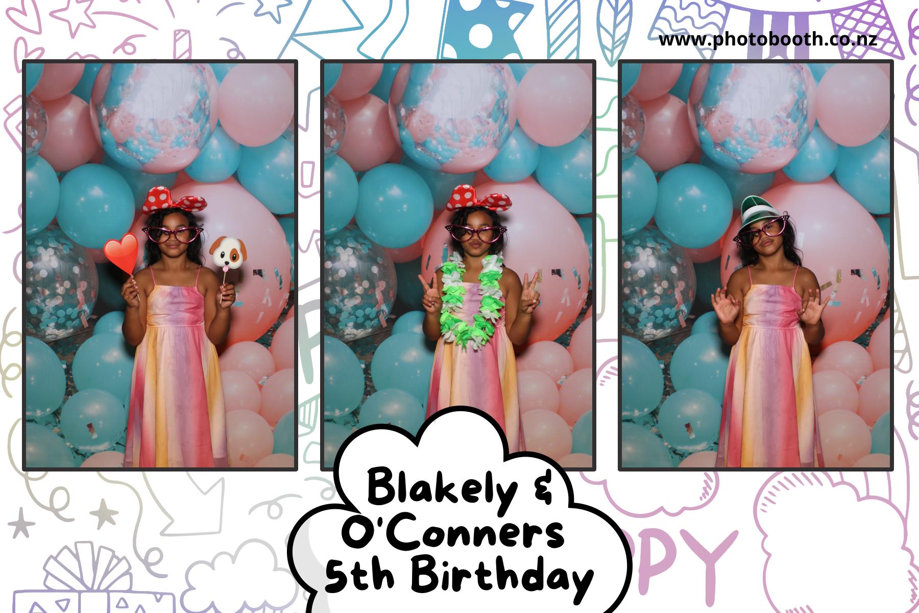 Blakely & O'Connor's 5th Birthday | View more photos from the event at gallery.photobooth.co.nz/u/SelfieCentral/Blakely-OConnors-5th-Birthday