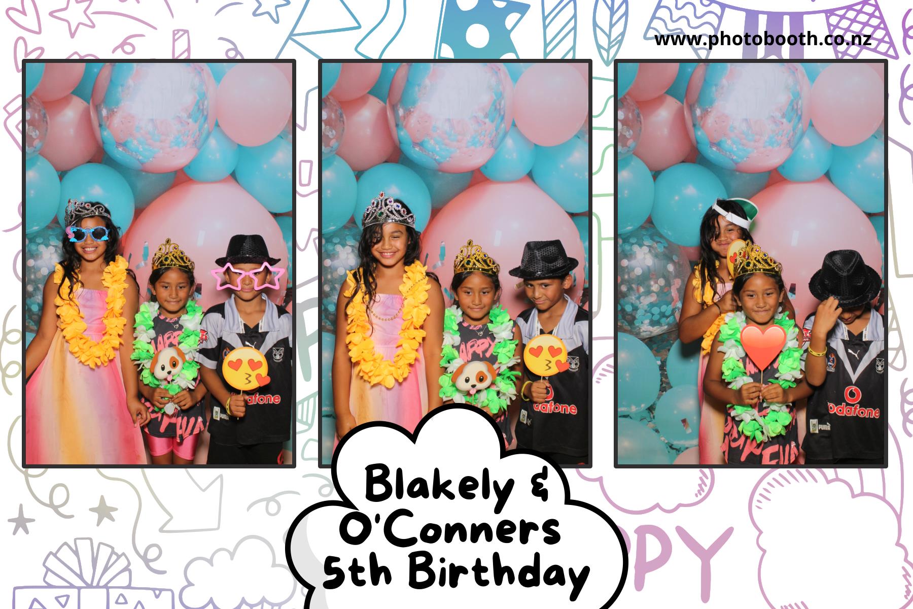 Blakely & O'Connor's 5th Birthday | View more photos from the event at gallery.photobooth.co.nz/u/SelfieCentral/Blakely-OConnors-5th-Birthday