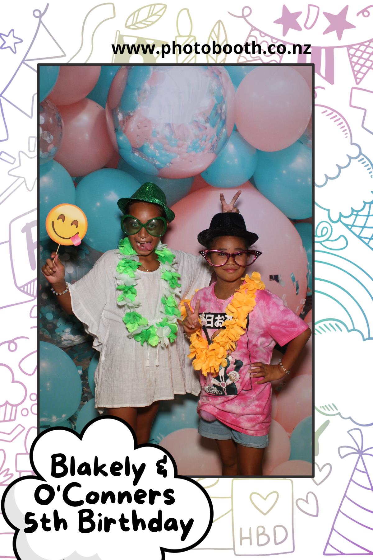 Blakely & O'Connor's 5th Birthday | View more photos from the event at gallery.photobooth.co.nz/u/SelfieCentral/Blakely-OConnors-5th-Birthday