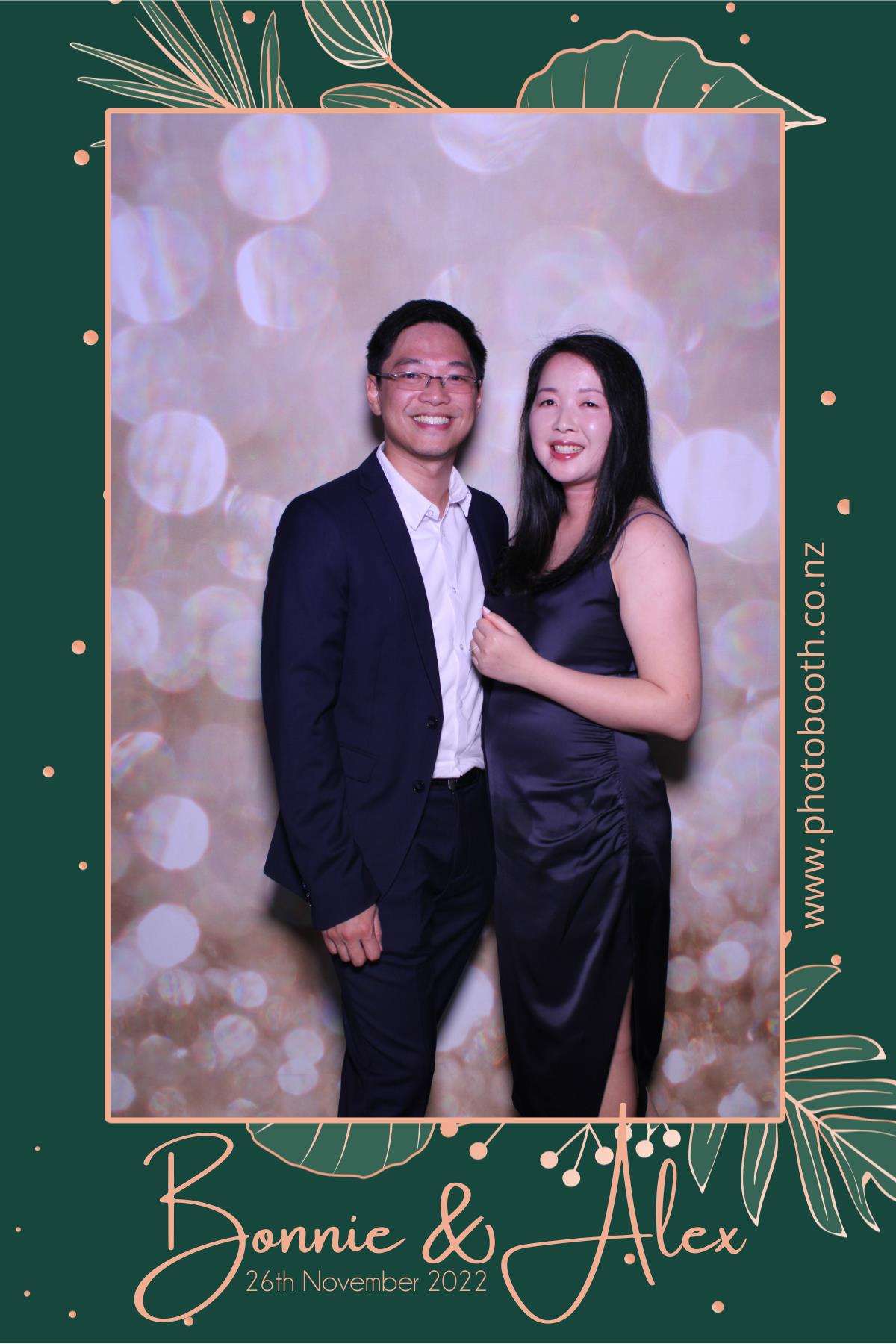 Bonnie & Alex's Wedding | View more photos from the event at gallery.photobooth.co.nz/u/SelfieCentral/Bonnie-Alexs-Wedding