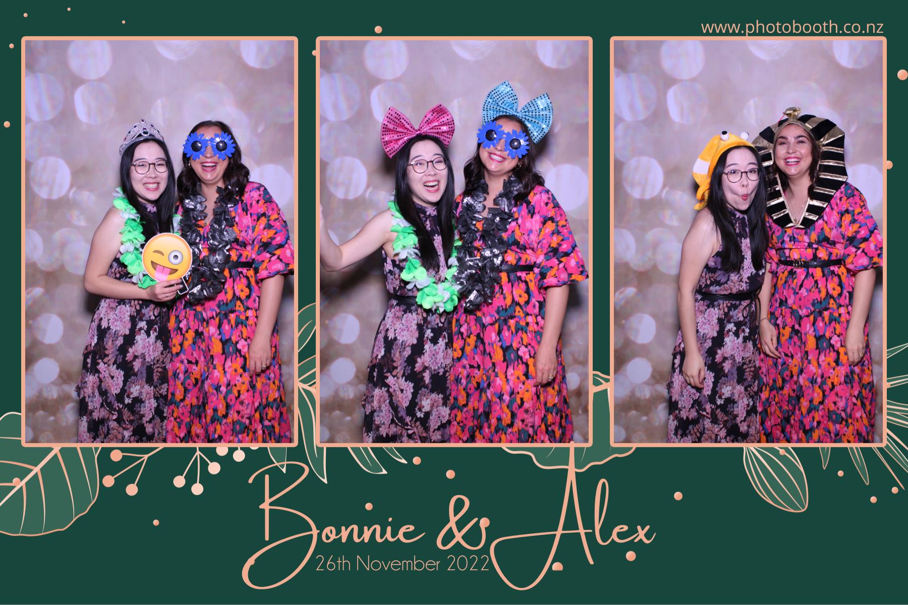 Bonnie & Alex's Wedding | View more photos from the event at gallery.photobooth.co.nz/u/SelfieCentral/Bonnie-Alexs-Wedding