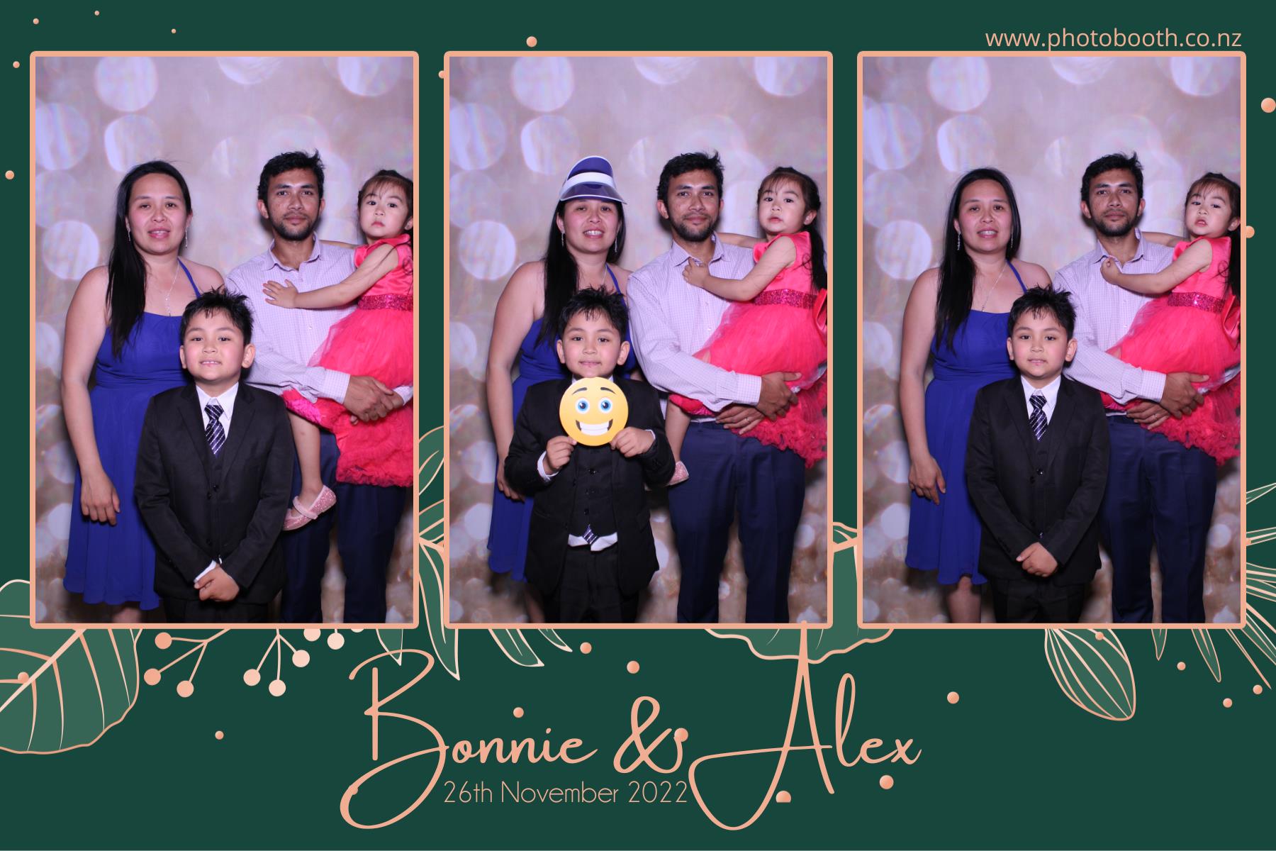 Bonnie & Alex's Wedding | View more photos from the event at gallery.photobooth.co.nz/u/SelfieCentral/Bonnie-Alexs-Wedding