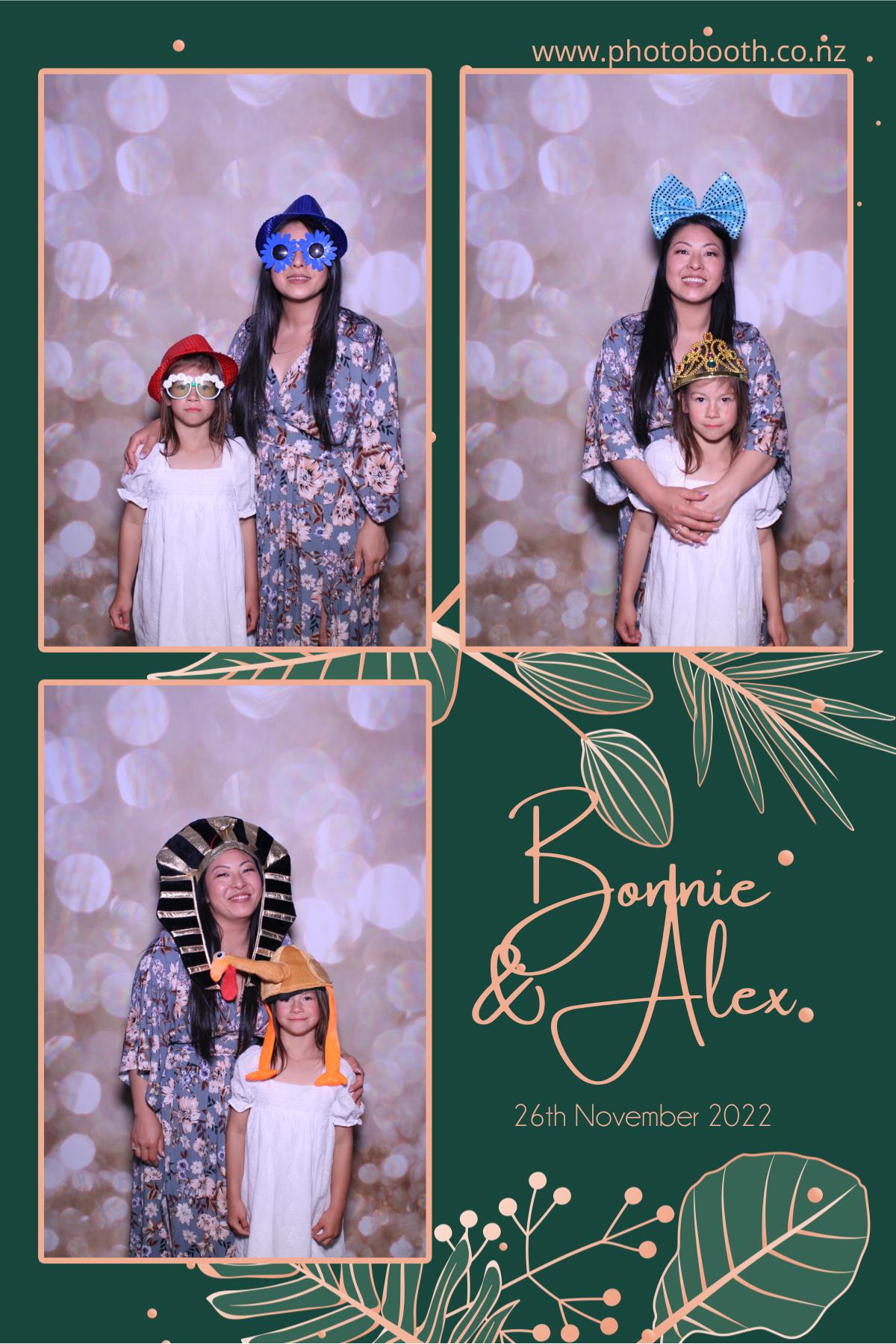 Bonnie & Alex's Wedding | View more photos from the event at gallery.photobooth.co.nz/u/SelfieCentral/Bonnie-Alexs-Wedding