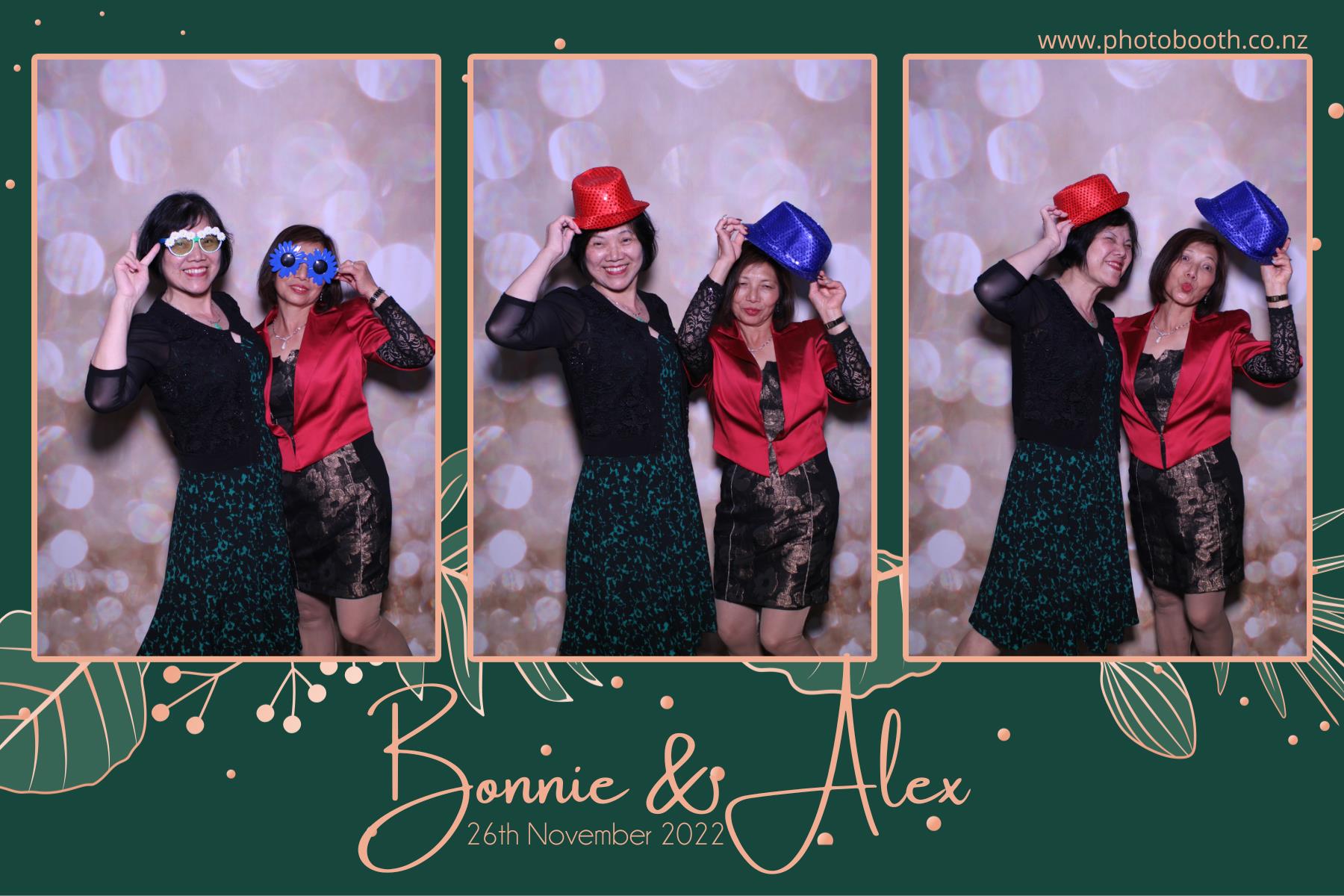 Bonnie & Alex's Wedding | View more photos from the event at gallery.photobooth.co.nz/u/SelfieCentral/Bonnie-Alexs-Wedding