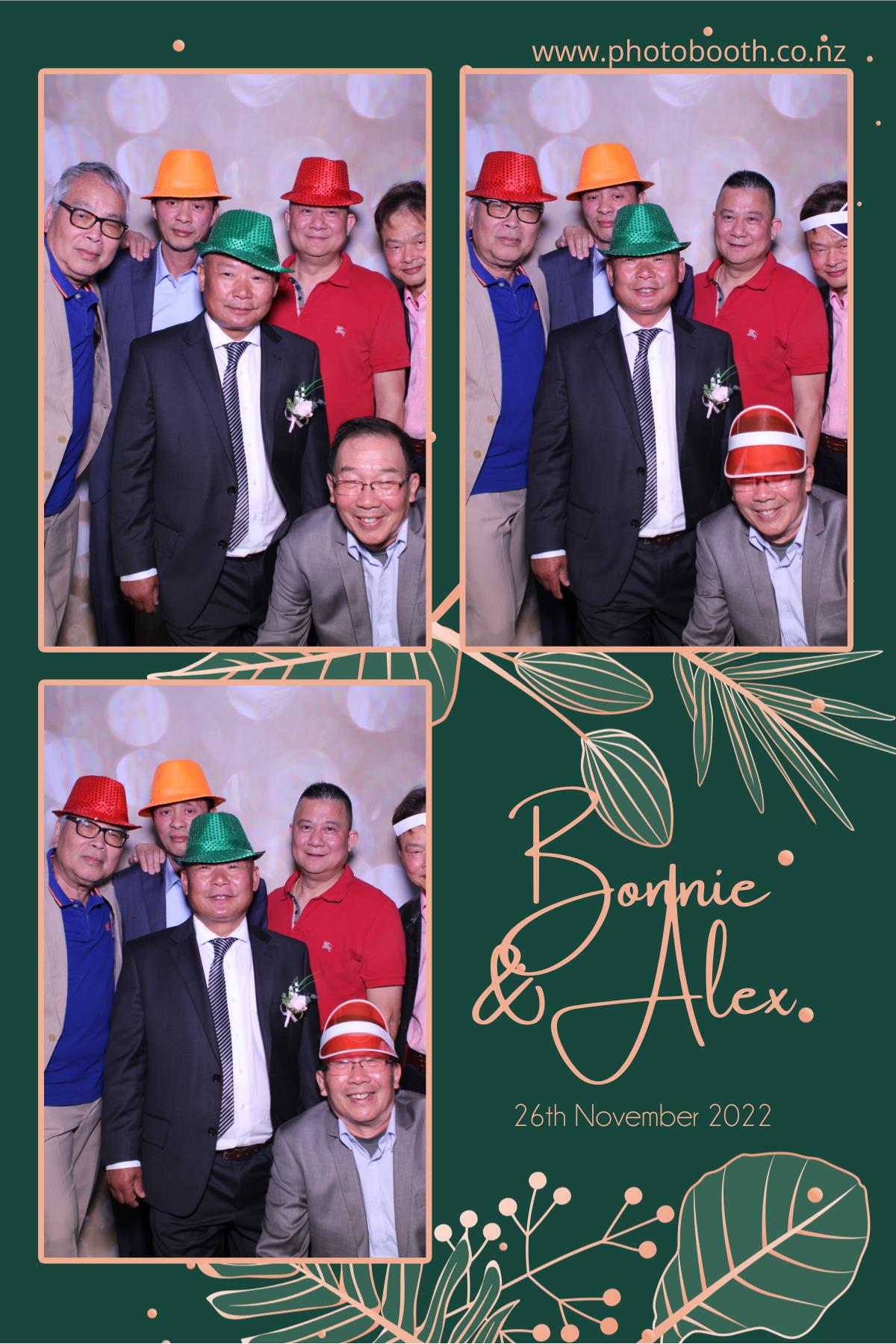 Bonnie & Alex's Wedding | View more photos from the event at gallery.photobooth.co.nz/u/SelfieCentral/Bonnie-Alexs-Wedding