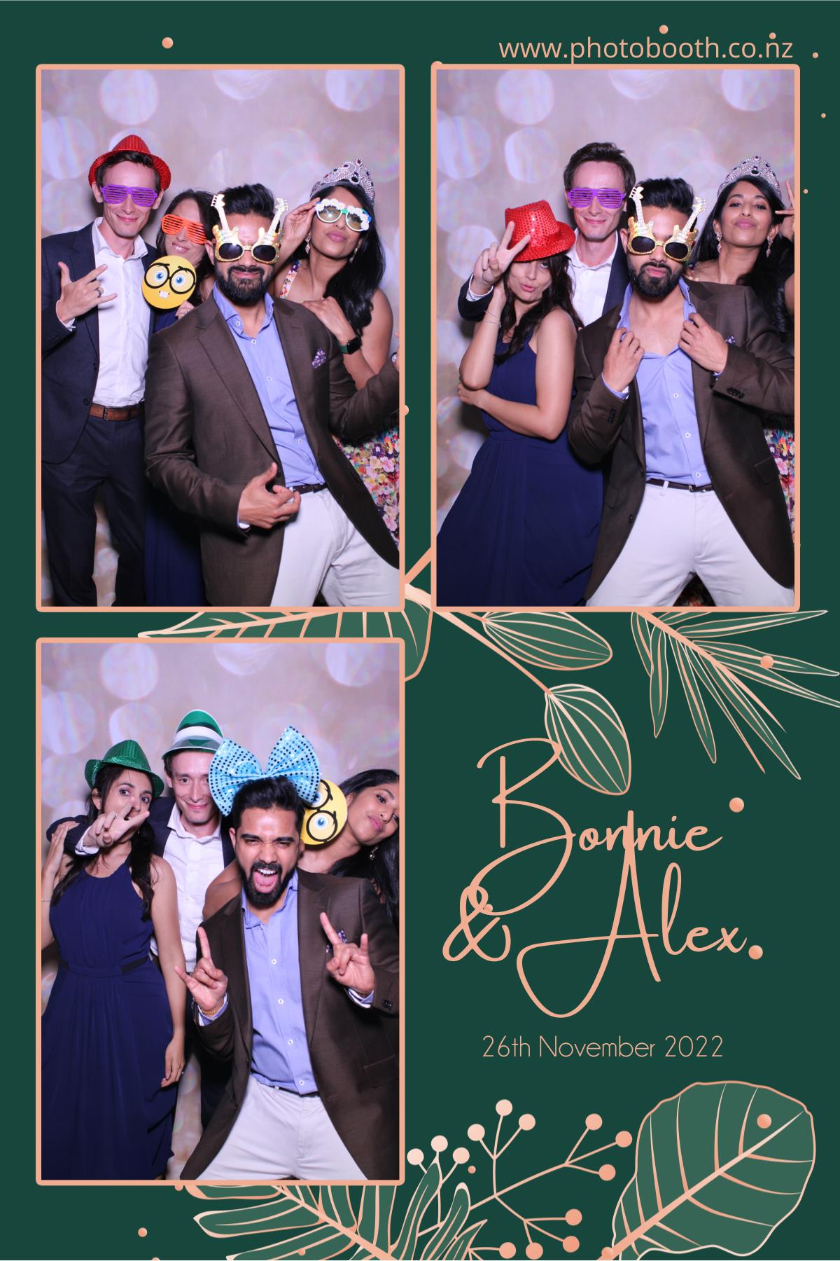 Bonnie & Alex's Wedding | View more photos from the event at gallery.photobooth.co.nz/u/SelfieCentral/Bonnie-Alexs-Wedding