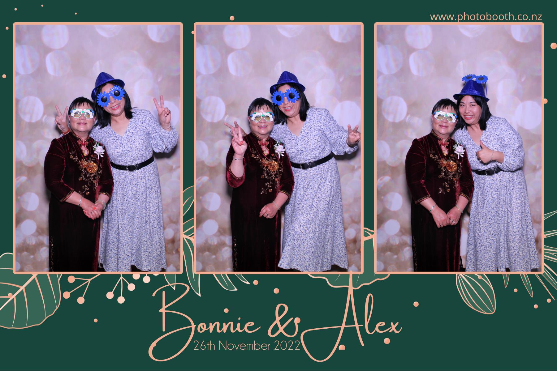 Bonnie & Alex's Wedding | View more photos from the event at gallery.photobooth.co.nz/u/SelfieCentral/Bonnie-Alexs-Wedding