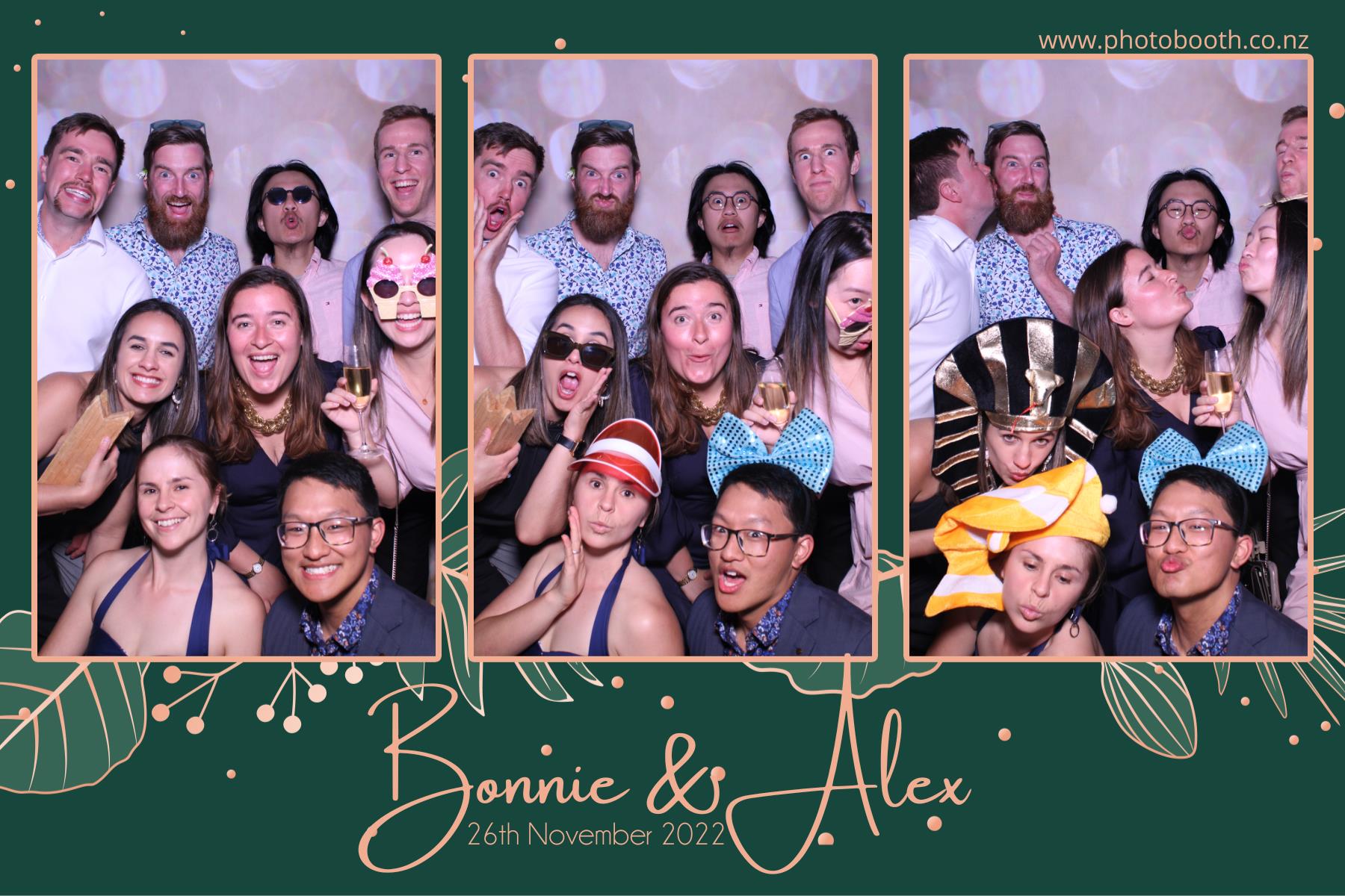 Bonnie & Alex's Wedding | View more photos from the event at gallery.photobooth.co.nz/u/SelfieCentral/Bonnie-Alexs-Wedding