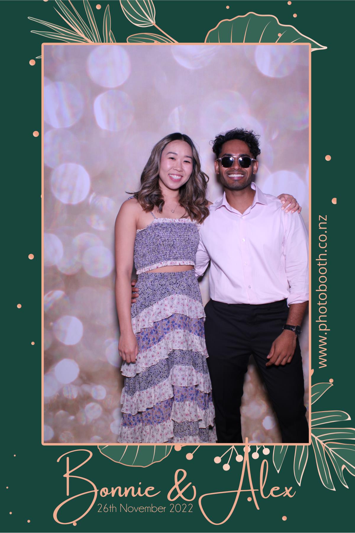 Bonnie & Alex's Wedding | View more photos from the event at gallery.photobooth.co.nz/u/SelfieCentral/Bonnie-Alexs-Wedding
