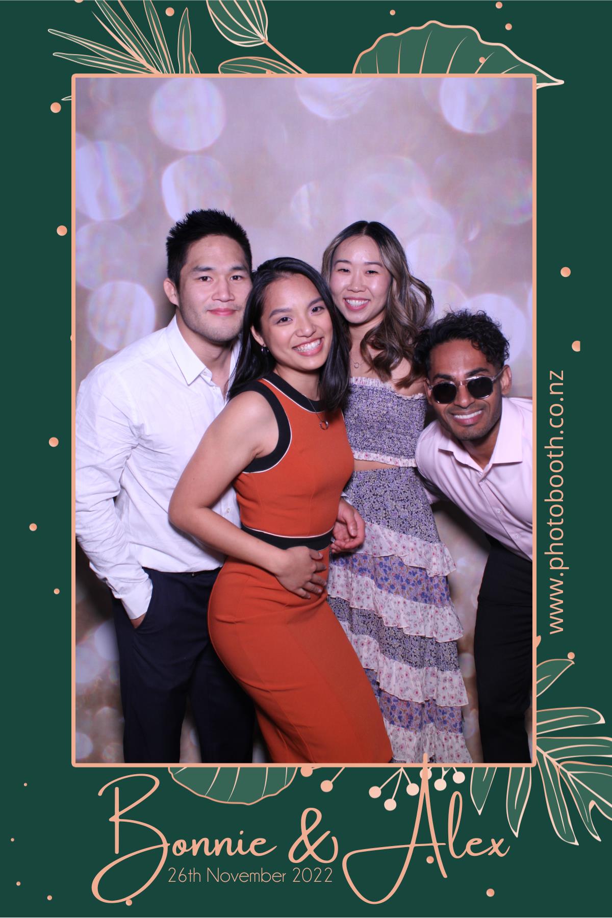 Bonnie & Alex's Wedding | View more photos from the event at gallery.photobooth.co.nz/u/SelfieCentral/Bonnie-Alexs-Wedding