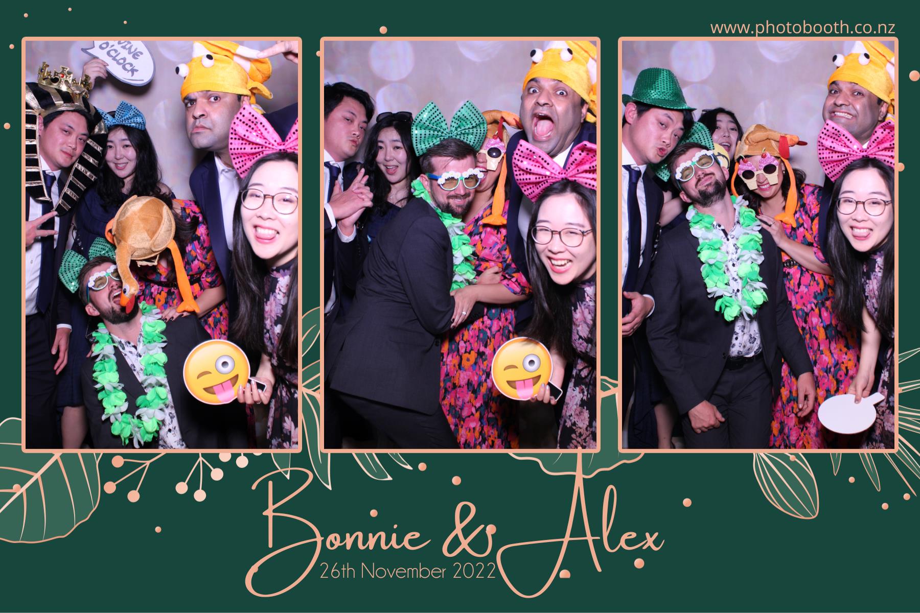 Bonnie & Alex's Wedding | View more photos from the event at gallery.photobooth.co.nz/u/SelfieCentral/Bonnie-Alexs-Wedding
