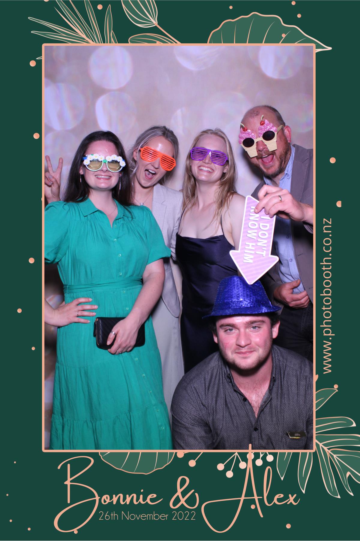 Bonnie & Alex's Wedding | View more photos from the event at gallery.photobooth.co.nz/u/SelfieCentral/Bonnie-Alexs-Wedding