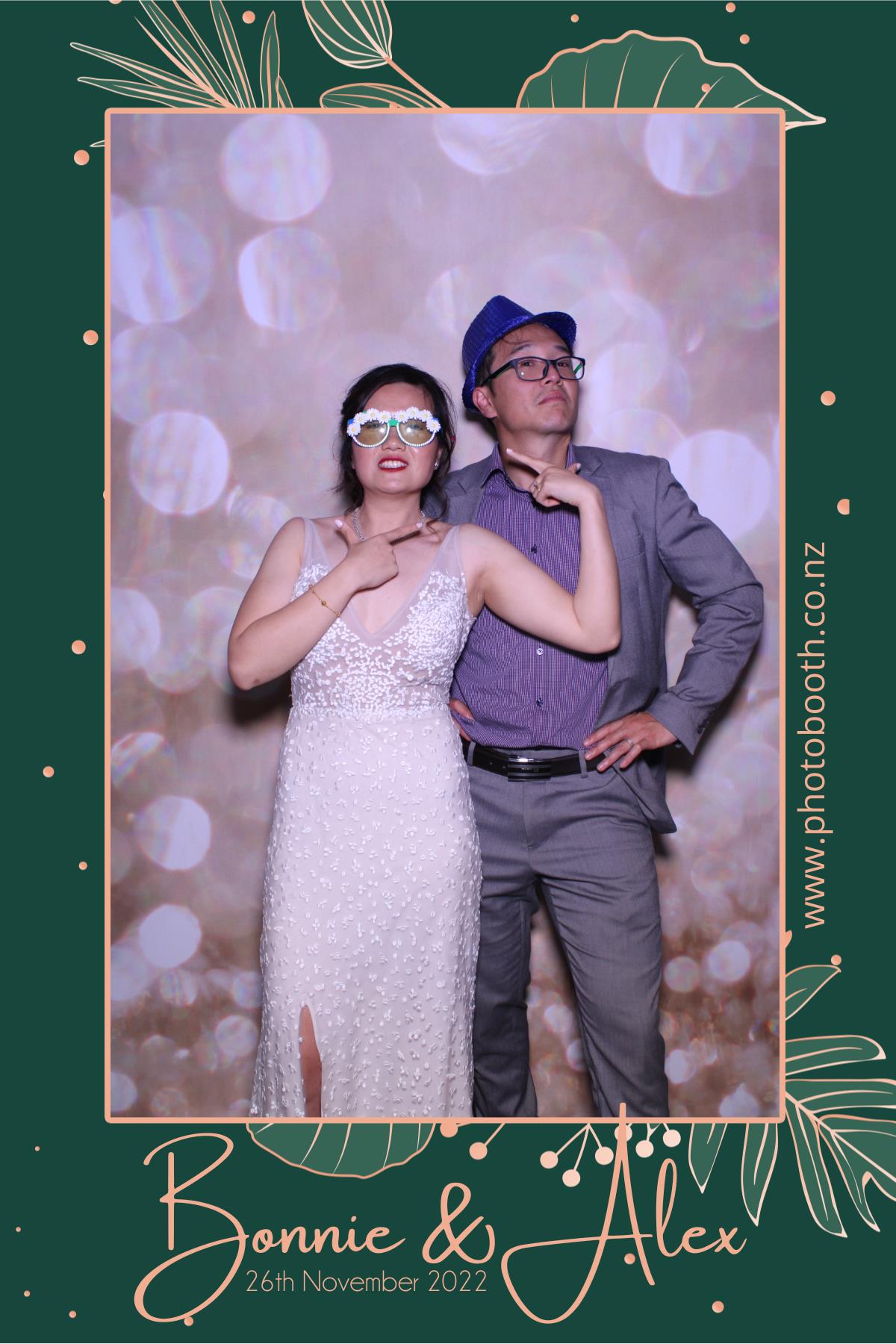 Bonnie & Alex's Wedding | View more photos from the event at gallery.photobooth.co.nz/u/SelfieCentral/Bonnie-Alexs-Wedding