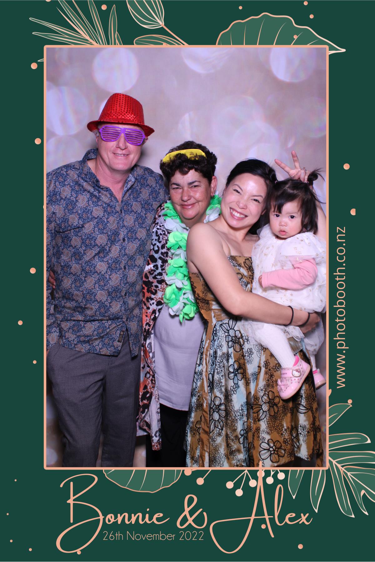 Bonnie & Alex's Wedding | View more photos from the event at gallery.photobooth.co.nz/u/SelfieCentral/Bonnie-Alexs-Wedding