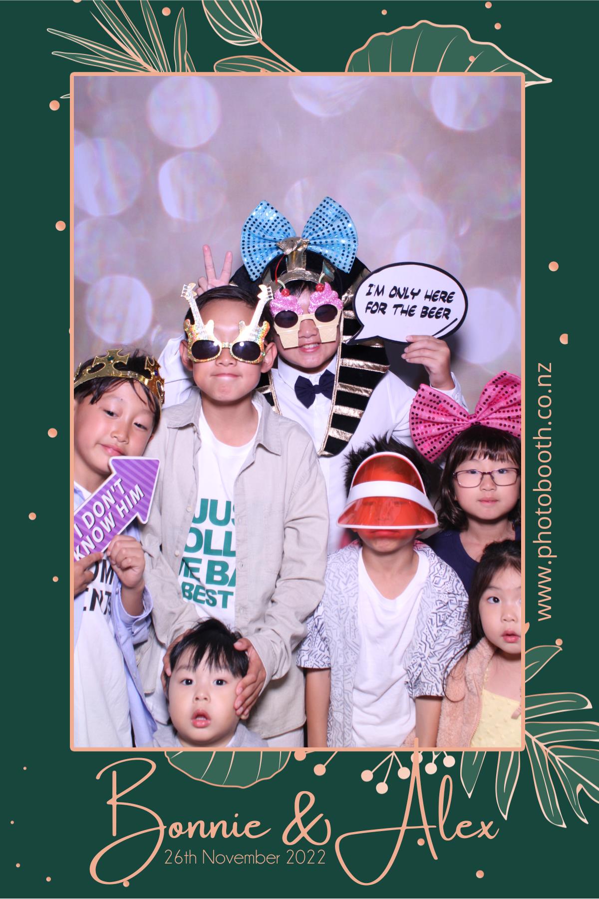 Bonnie & Alex's Wedding | View more photos from the event at gallery.photobooth.co.nz/u/SelfieCentral/Bonnie-Alexs-Wedding