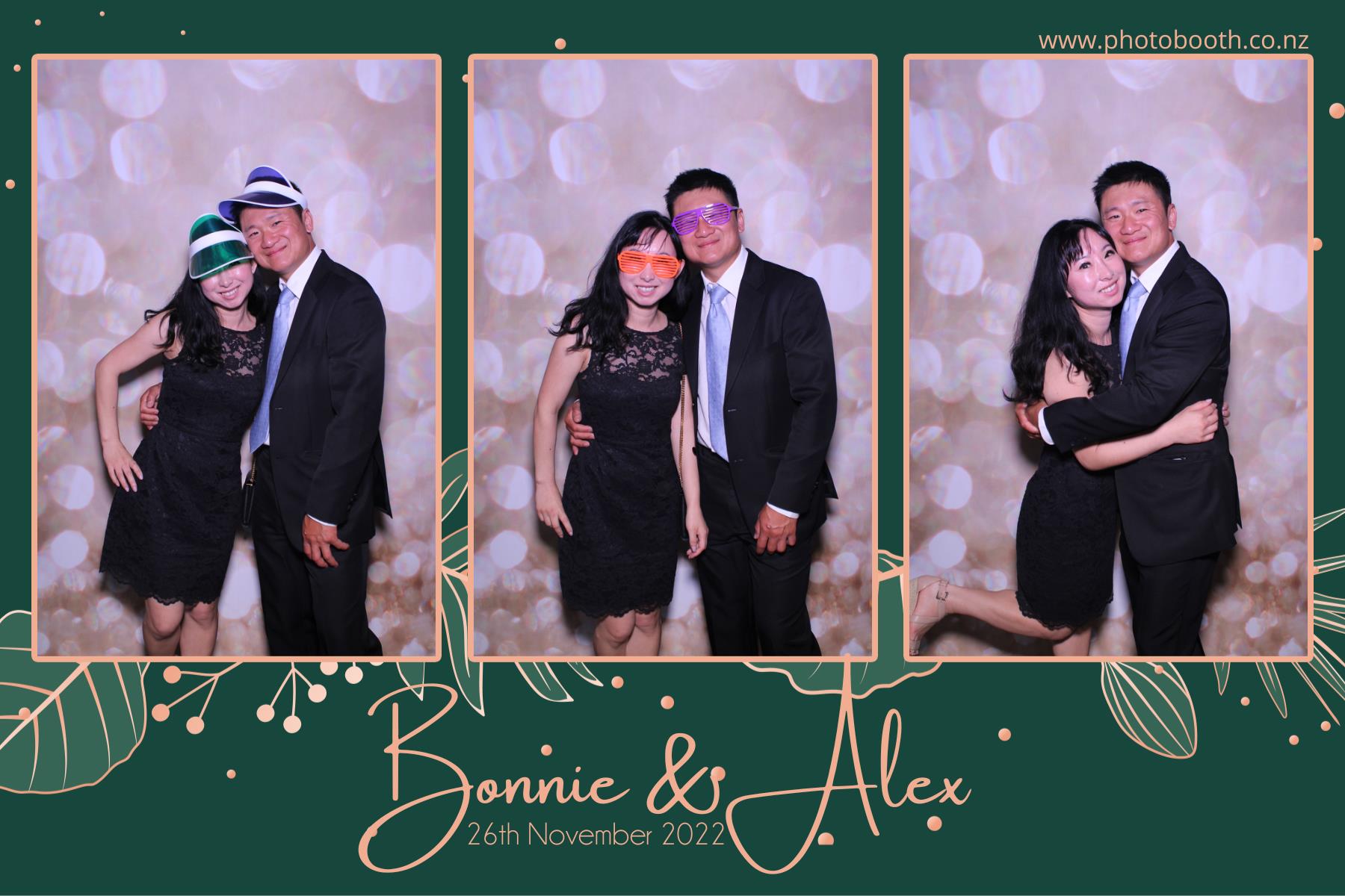 Bonnie & Alex's Wedding | View more photos from the event at gallery.photobooth.co.nz/u/SelfieCentral/Bonnie-Alexs-Wedding