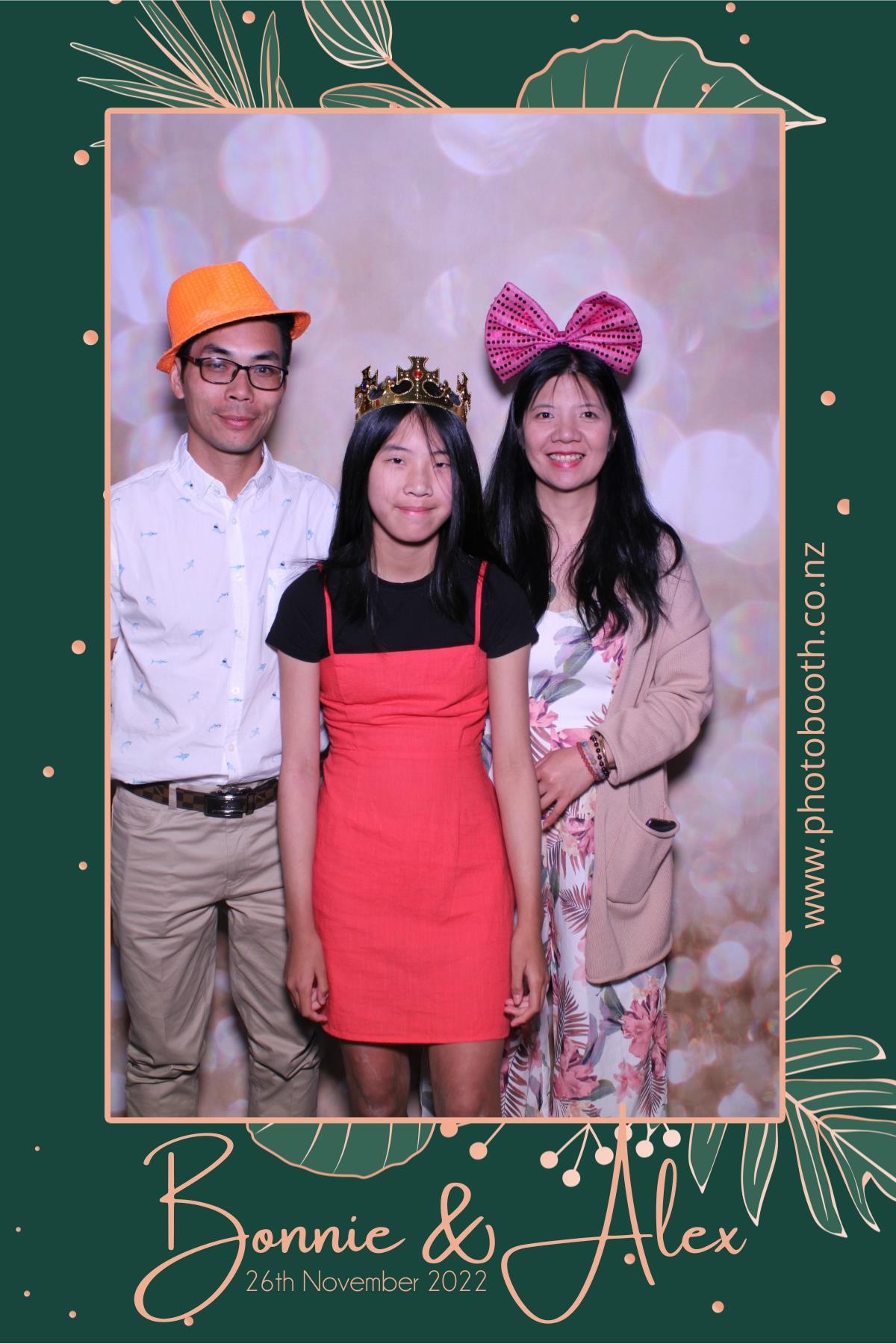 Bonnie & Alex's Wedding | View more photos from the event at gallery.photobooth.co.nz/u/SelfieCentral/Bonnie-Alexs-Wedding