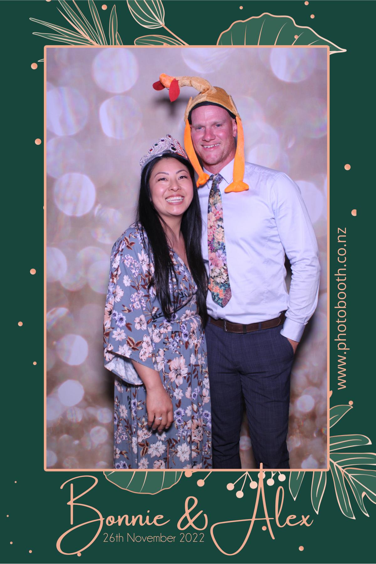 Bonnie & Alex's Wedding | View more photos from the event at gallery.photobooth.co.nz/u/SelfieCentral/Bonnie-Alexs-Wedding