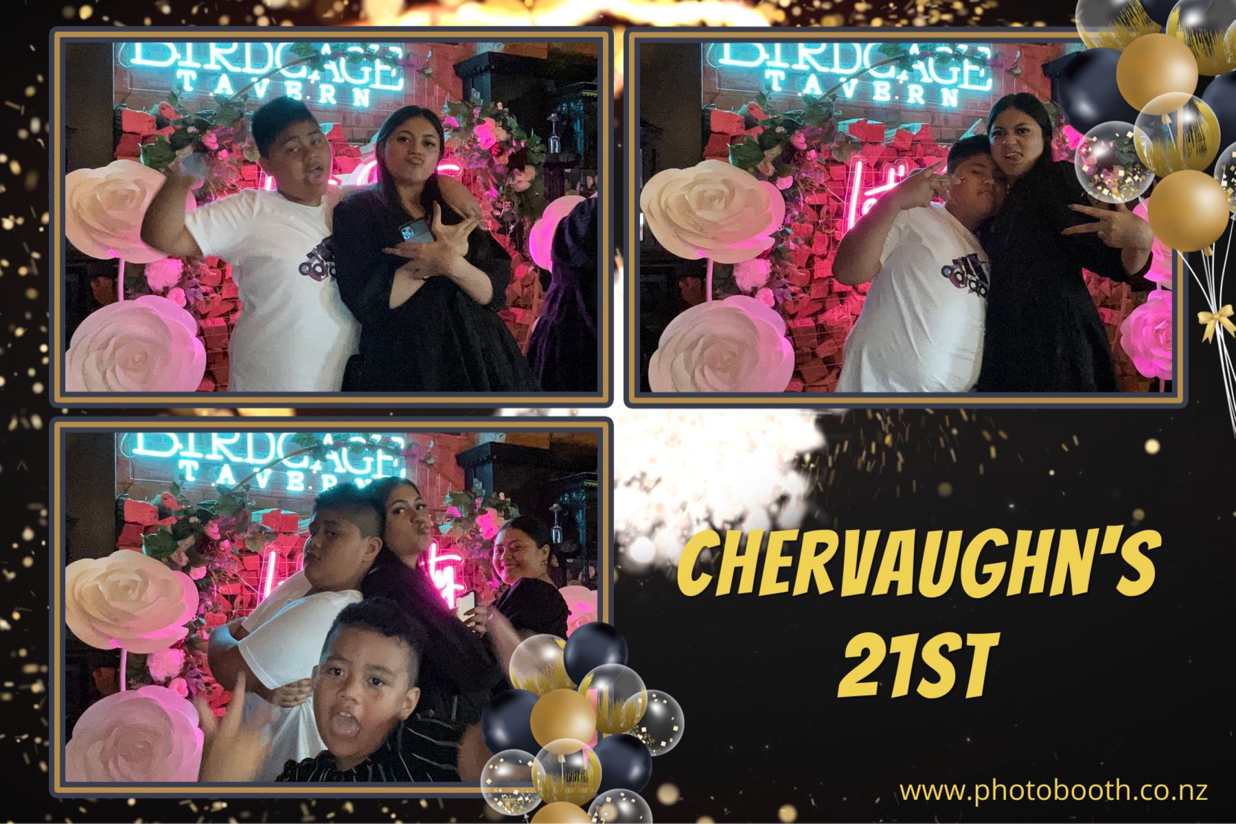 Chervaughn's 21st | View more photos from the event at gallery.photobooth.co.nz/u/SelfieCentral/Chervaughns-21st