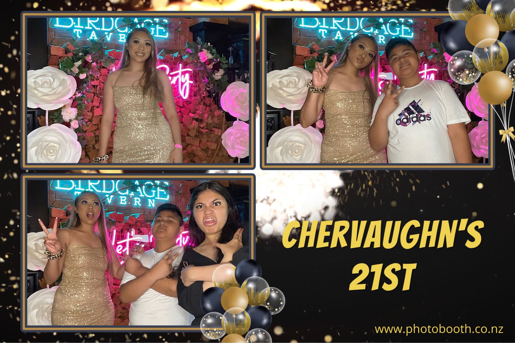 Chervaughn's 21st | View more photos from the event at gallery.photobooth.co.nz/u/SelfieCentral/Chervaughns-21st