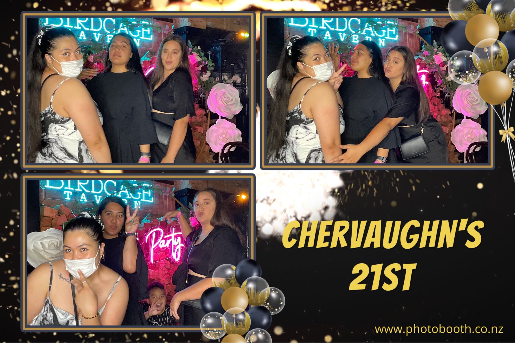 Chervaughn's 21st | View more photos from the event at gallery.photobooth.co.nz/u/SelfieCentral/Chervaughns-21st