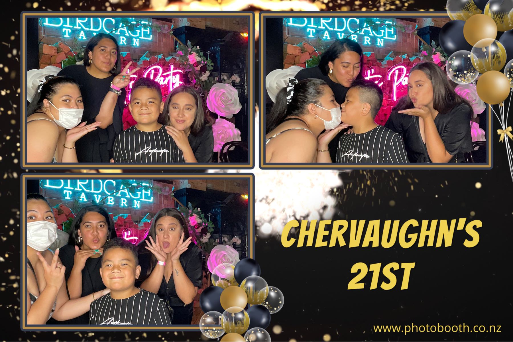 Chervaughn's 21st | View more photos from the event at gallery.photobooth.co.nz/u/SelfieCentral/Chervaughns-21st