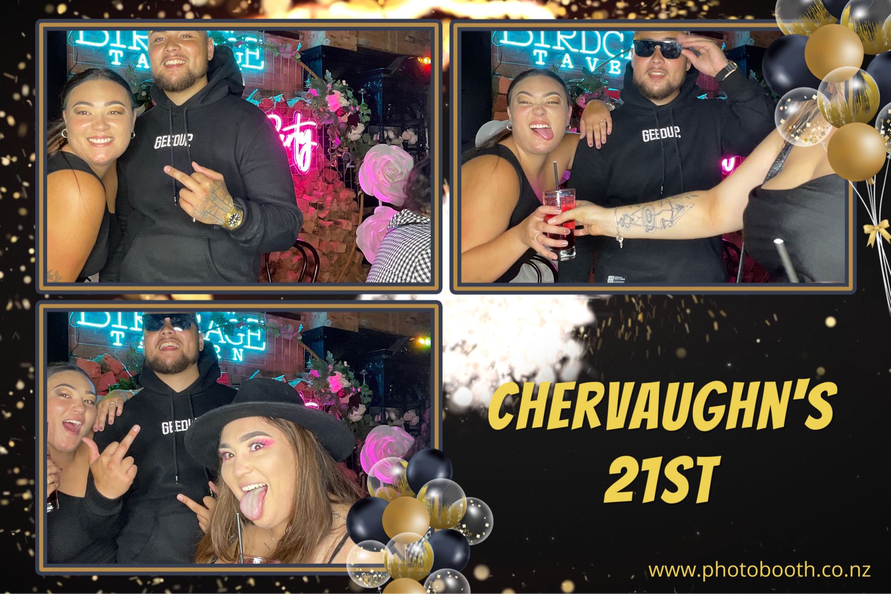 Chervaughn's 21st | View more photos from the event at gallery.photobooth.co.nz/u/SelfieCentral/Chervaughns-21st