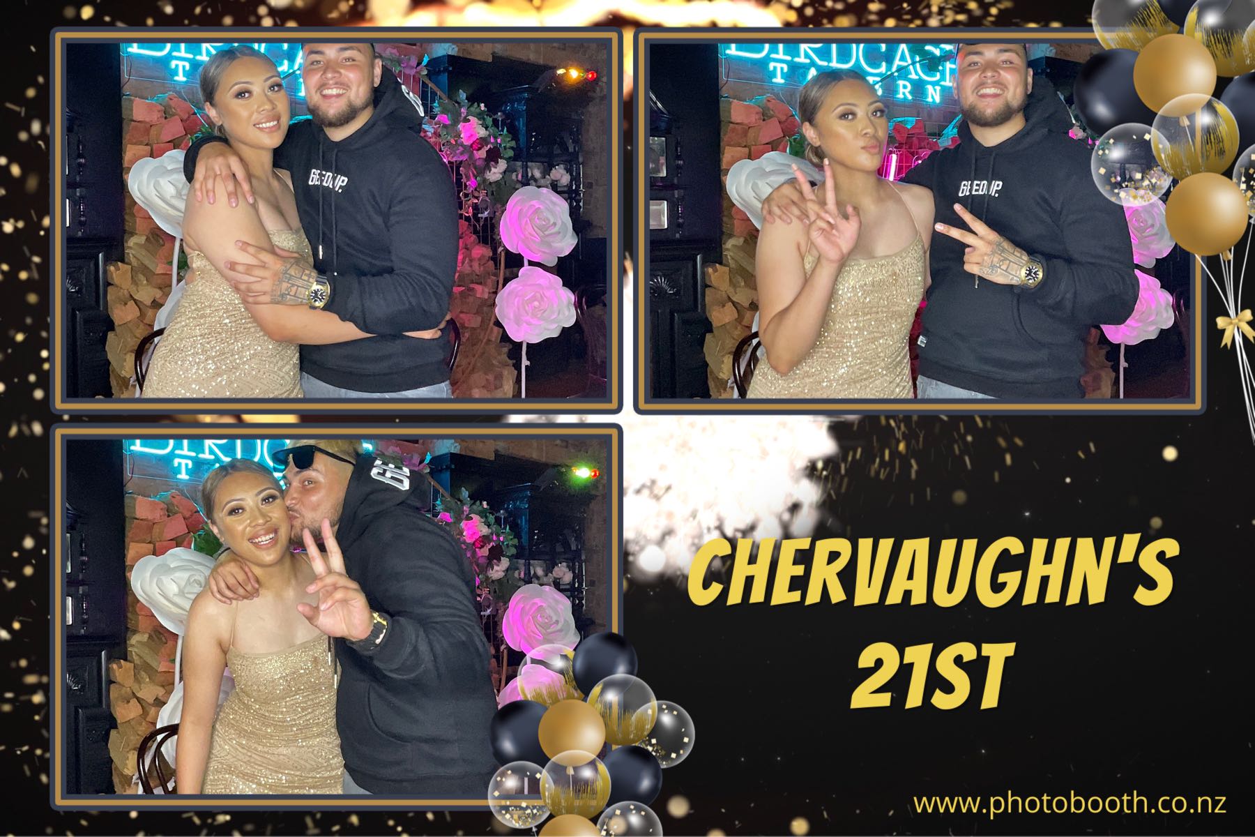 Chervaughn's 21st | View more photos from the event at gallery.photobooth.co.nz/u/SelfieCentral/Chervaughns-21st