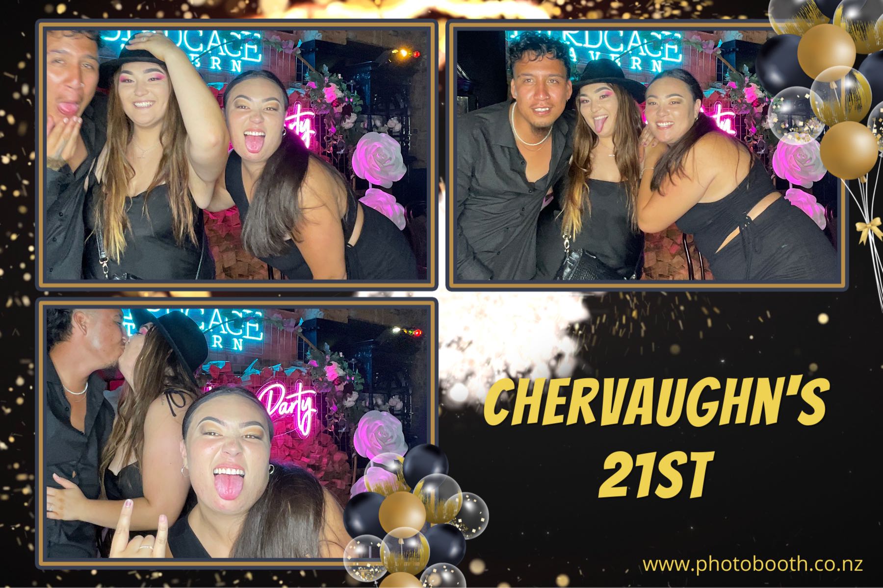 Chervaughn's 21st | View more photos from the event at gallery.photobooth.co.nz/u/SelfieCentral/Chervaughns-21st