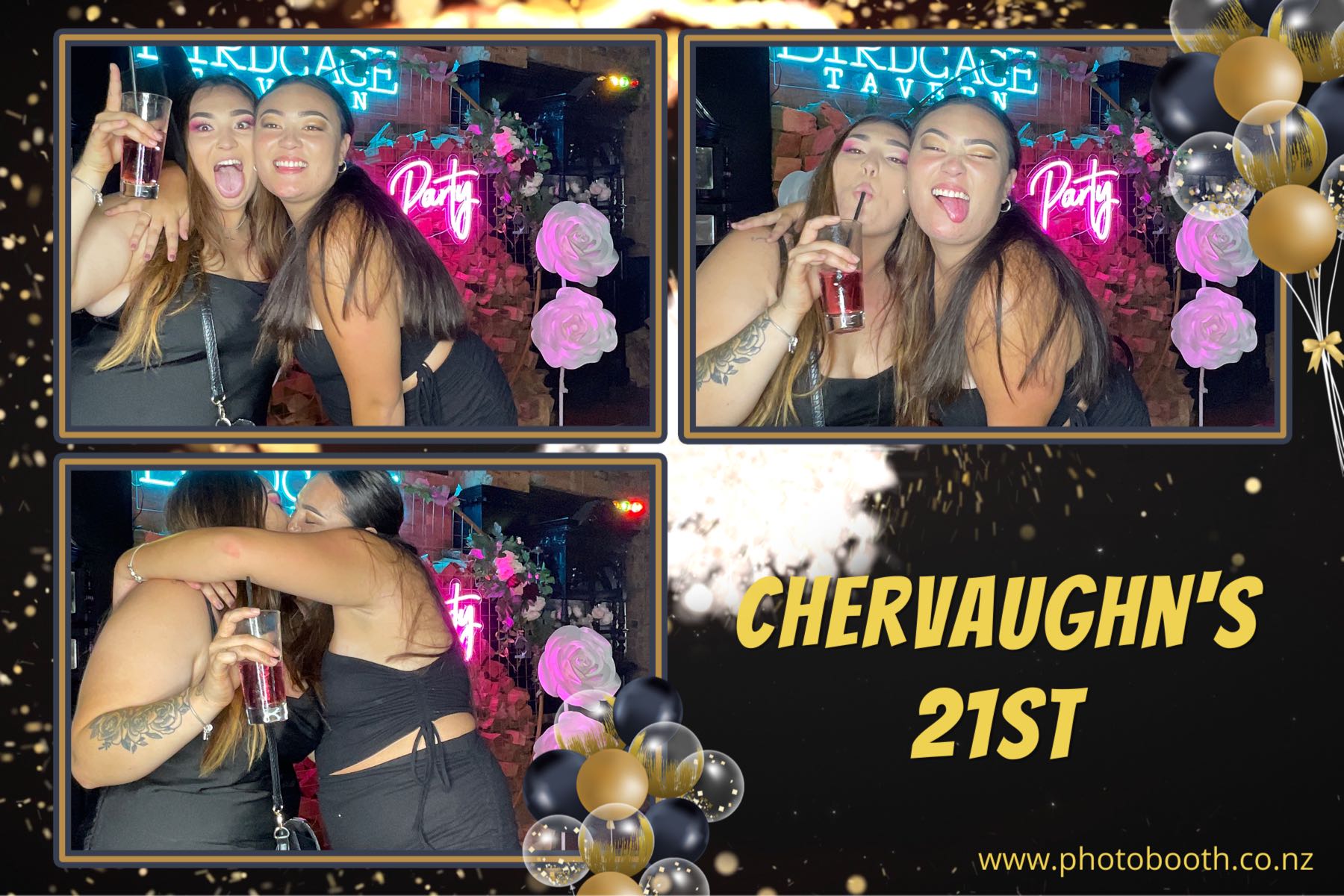 Chervaughn's 21st | View more photos from the event at gallery.photobooth.co.nz/u/SelfieCentral/Chervaughns-21st