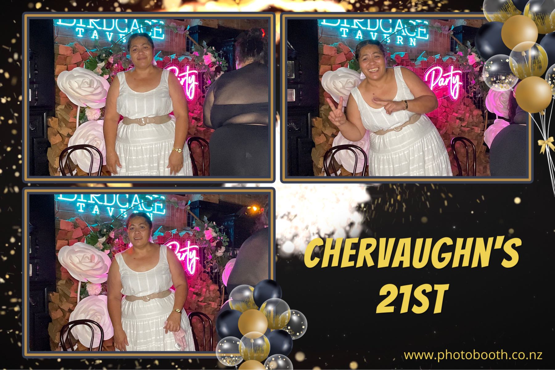 Chervaughn's 21st | View more photos from the event at gallery.photobooth.co.nz/u/SelfieCentral/Chervaughns-21st