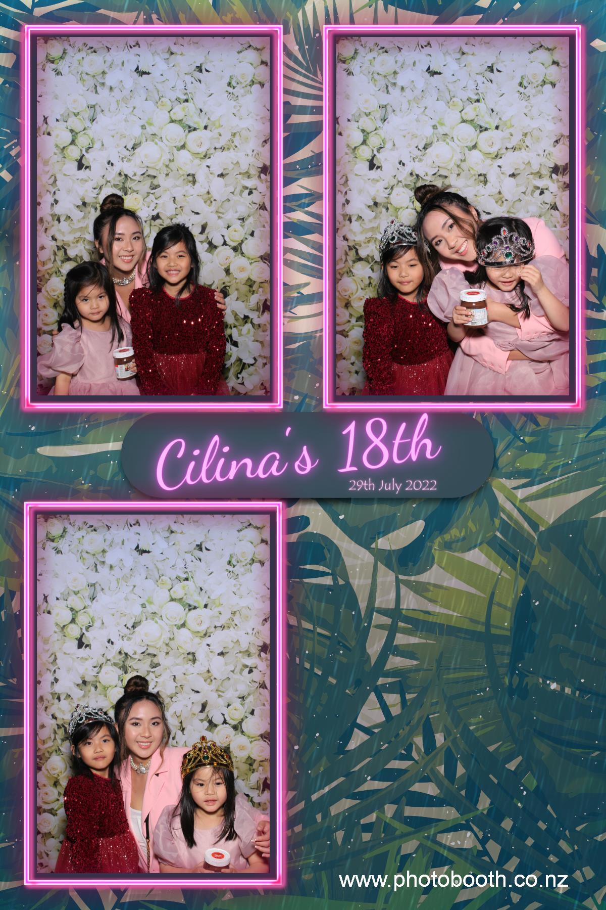 Cilina's 18th Birthday Party | View more photos from the event at gallery.photobooth.co.nz/u/SelfieCentral/Cilinas-18th-Birthday-Party