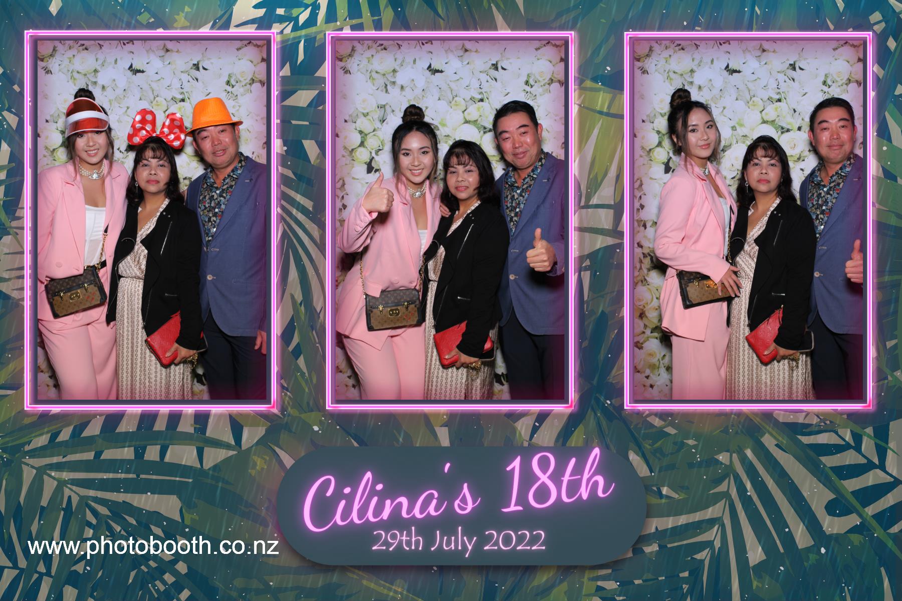 Cilina's 18th Birthday Party | View more photos from the event at gallery.photobooth.co.nz/u/SelfieCentral/Cilinas-18th-Birthday-Party