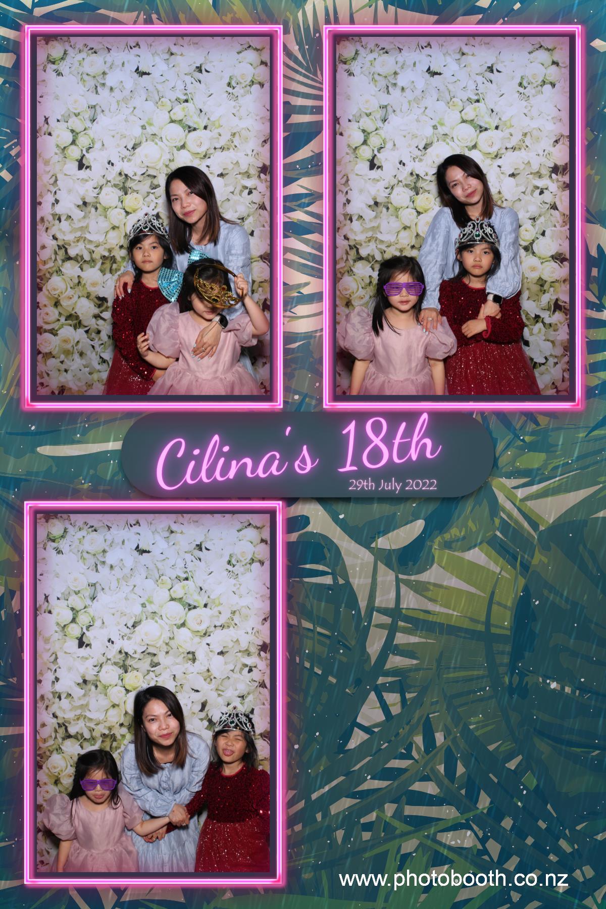 Cilina's 18th Birthday Party | View more photos from the event at gallery.photobooth.co.nz/u/SelfieCentral/Cilinas-18th-Birthday-Party