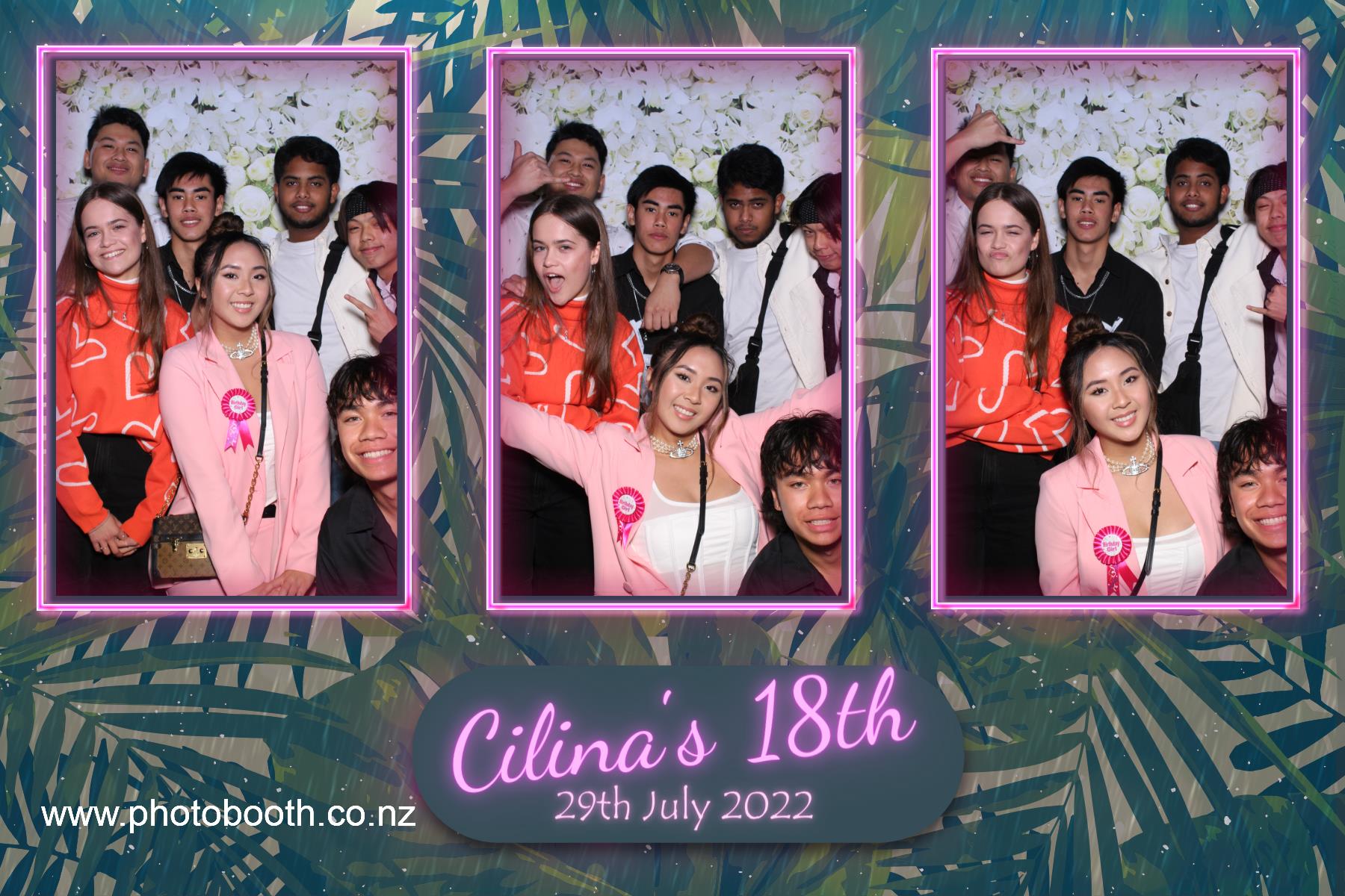 Cilina's 18th Birthday Party | View more photos from the event at gallery.photobooth.co.nz/u/SelfieCentral/Cilinas-18th-Birthday-Party