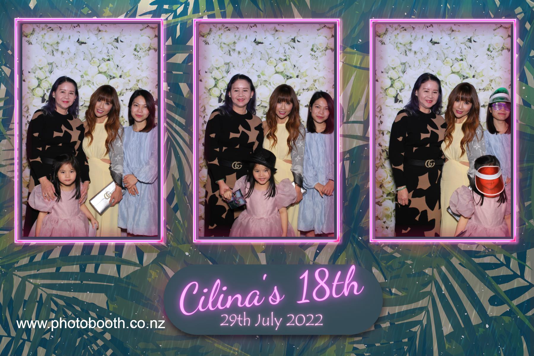 Cilina's 18th Birthday Party | View more photos from the event at gallery.photobooth.co.nz/u/SelfieCentral/Cilinas-18th-Birthday-Party