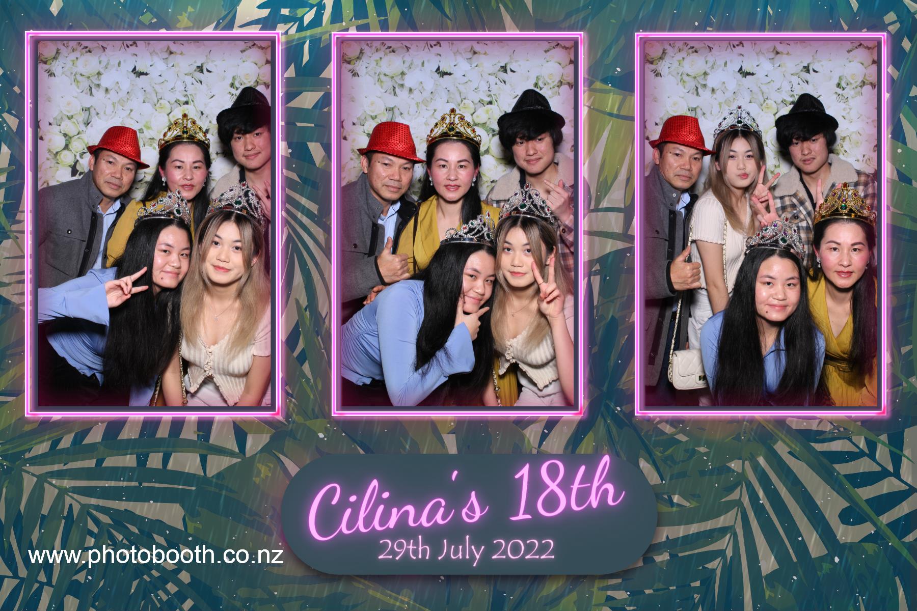 Cilina's 18th Birthday Party | View more photos from the event at gallery.photobooth.co.nz/u/SelfieCentral/Cilinas-18th-Birthday-Party