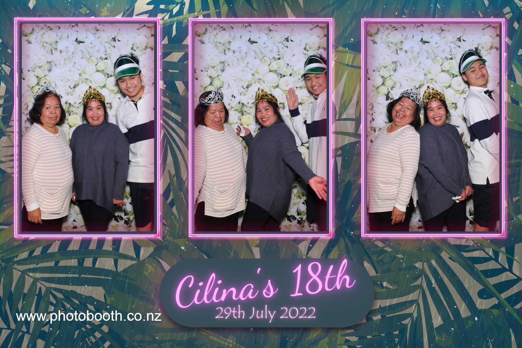 Cilina's 18th Birthday Party | View more photos from the event at gallery.photobooth.co.nz/u/SelfieCentral/Cilinas-18th-Birthday-Party