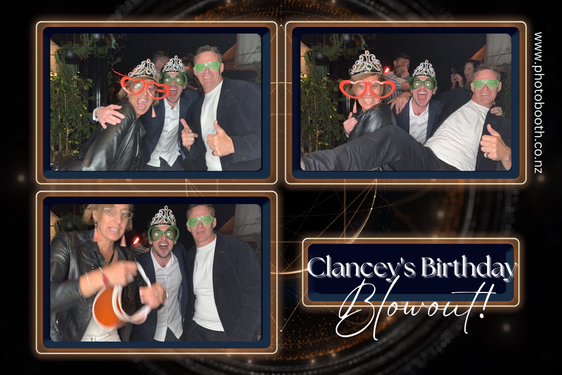 Clancey's Birthday Blowout! | View more photos from the event at gallery.photobooth.co.nz/u/SelfieCentral/Clanceys-Birthday-Blowout