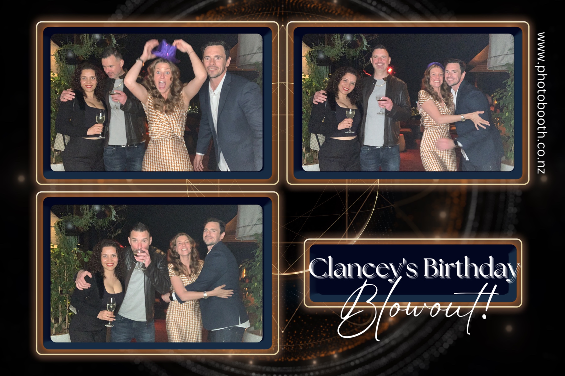 Clancey's Birthday Blowout! | View more photos from the event at gallery.photobooth.co.nz/u/SelfieCentral/Clanceys-Birthday-Blowout
